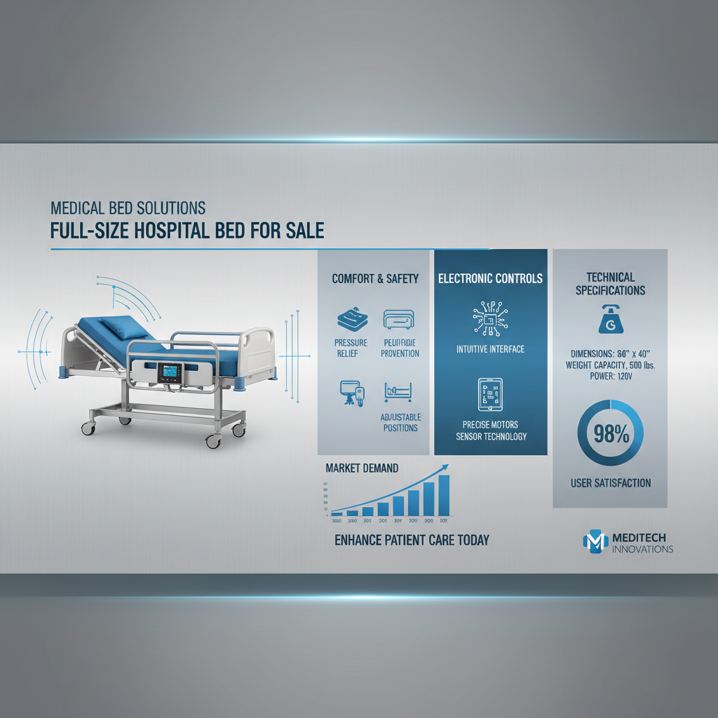 Find the Best Full Size Hospital Bed for Sale and Improve Patient Care