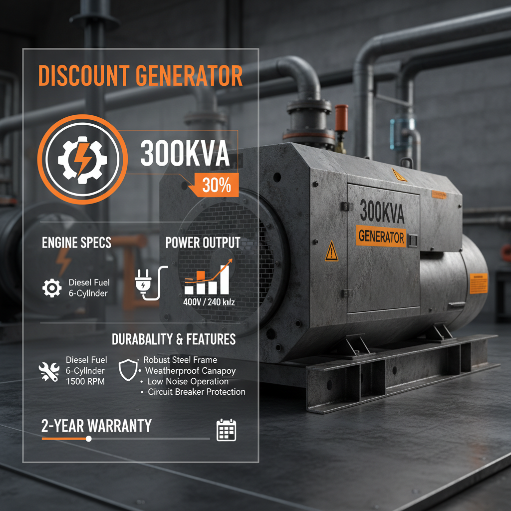 Discount 300kva generator