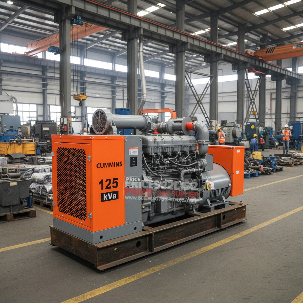 cummins 125 kva generator price Supplier