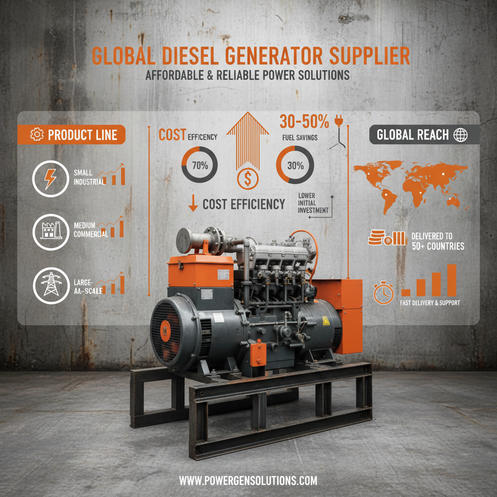 cheap diesel generator Supplier