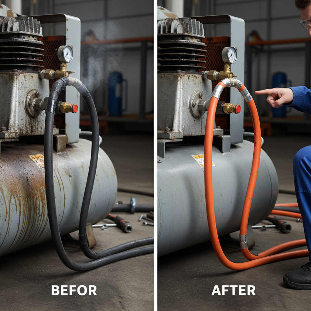 Choosing the Right Air Compressor Rubber Hose A Comprehensive Guide