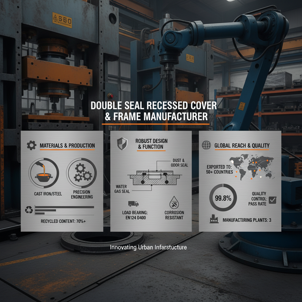 double seal recessed cover and frame manufacturer