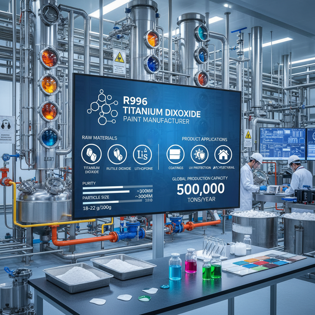 Comprehensive Guide to R996 Titanium Dioxide Paint Manufacturer Selection