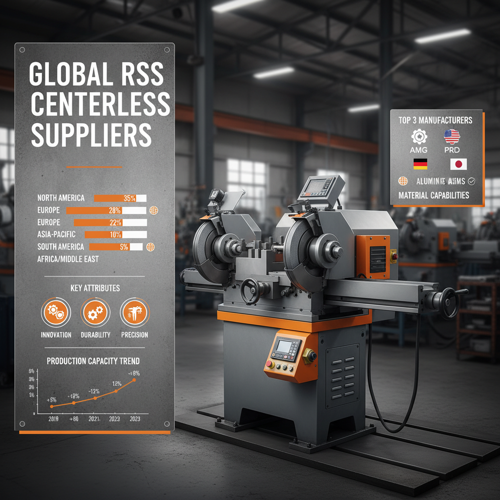 Find Top RSS Centerless Grinder Suppliers for Precision Manufacturing Needs