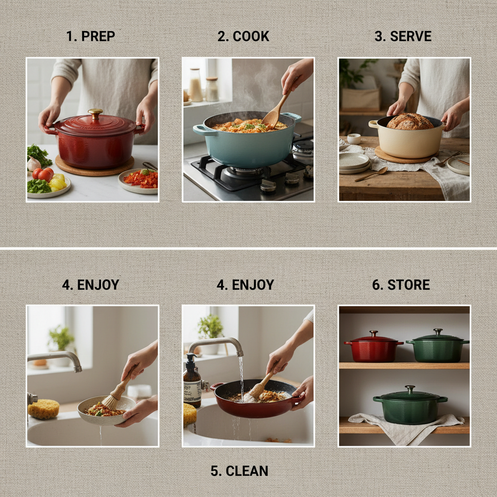 Discover Durable and Stylish China Colored Cast Iron Pots for Your Kitchen