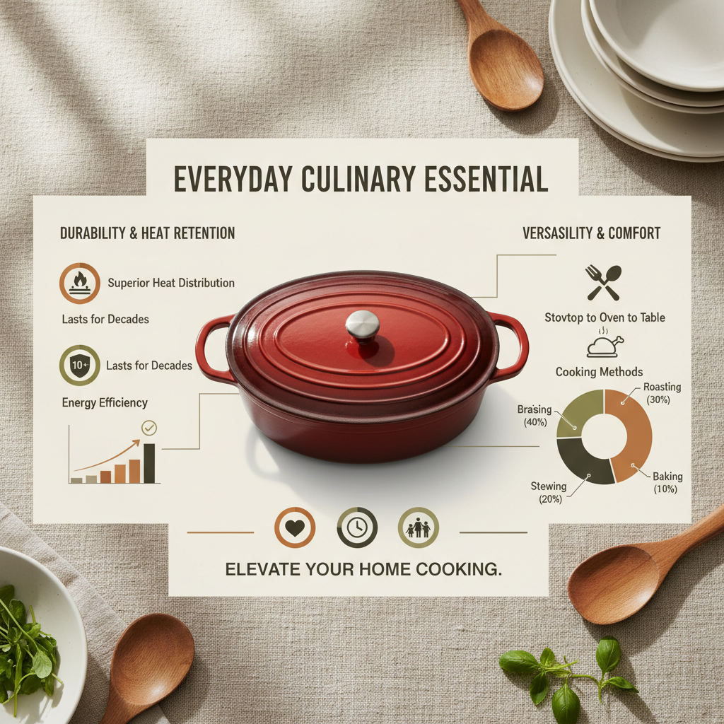 Discover the Benefits of a Cast Iron Casserole Dish Oval for Your Kitchen