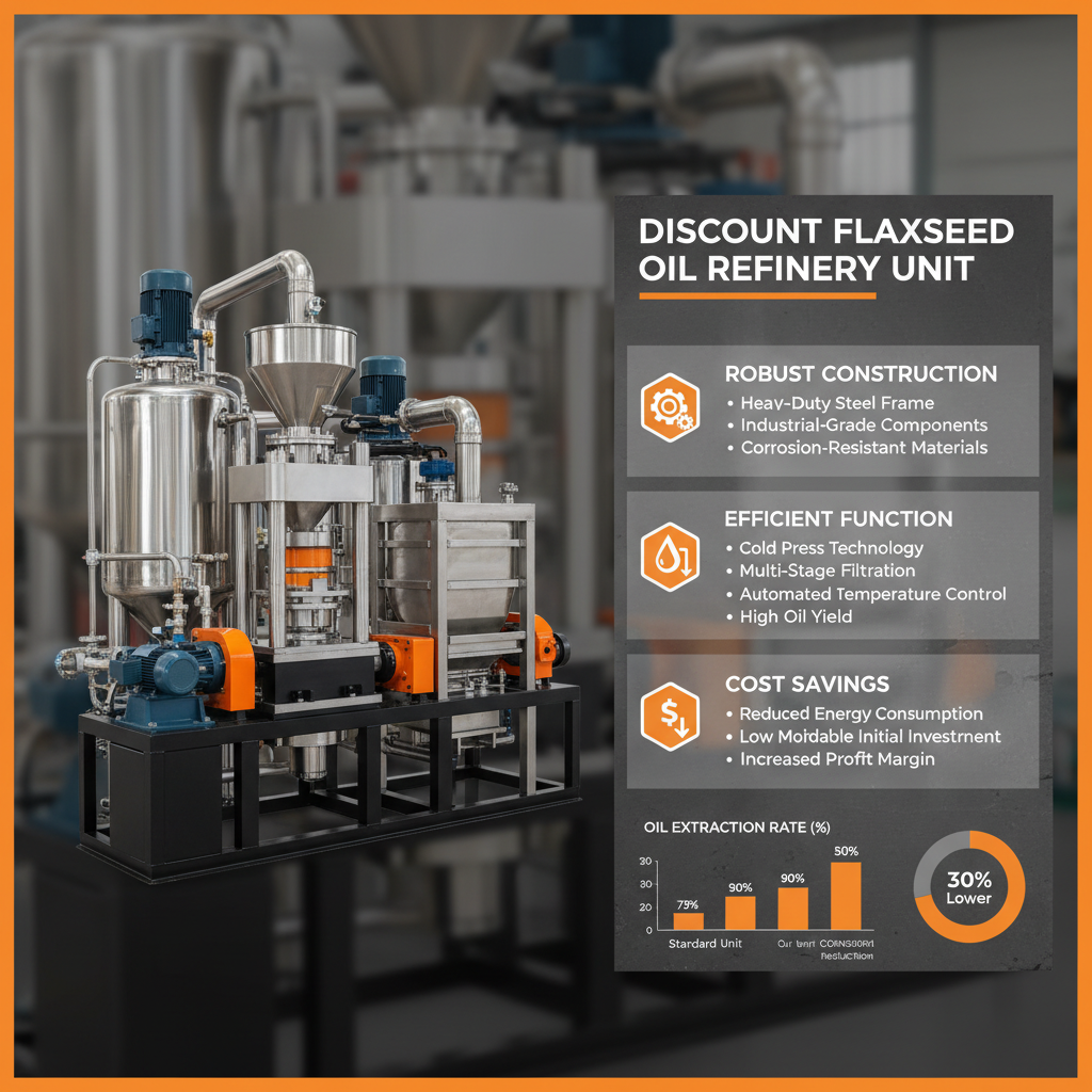 Investing in a Discount Flaxseed Oil Refinery Unit for Optimal Production