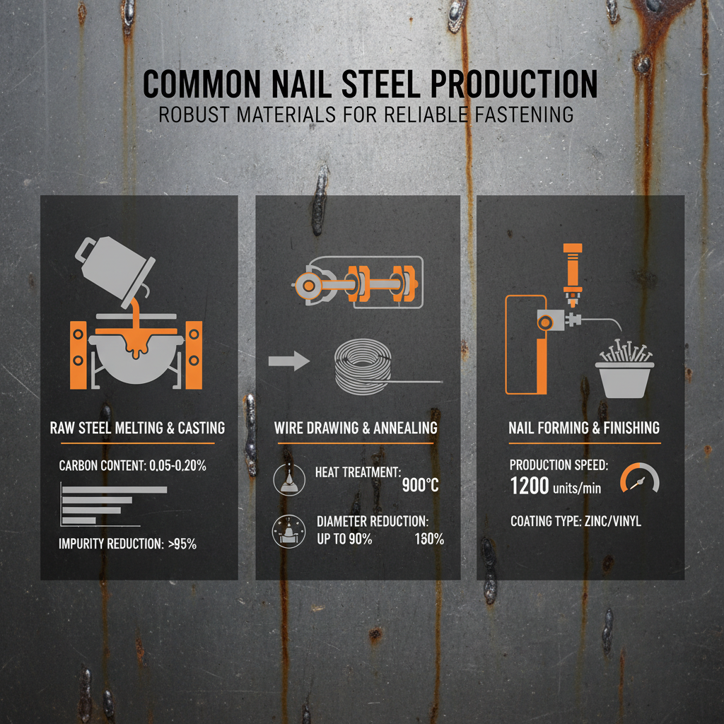 Optimizing Steel Selection for Common Nail Production and Enhanced Durability