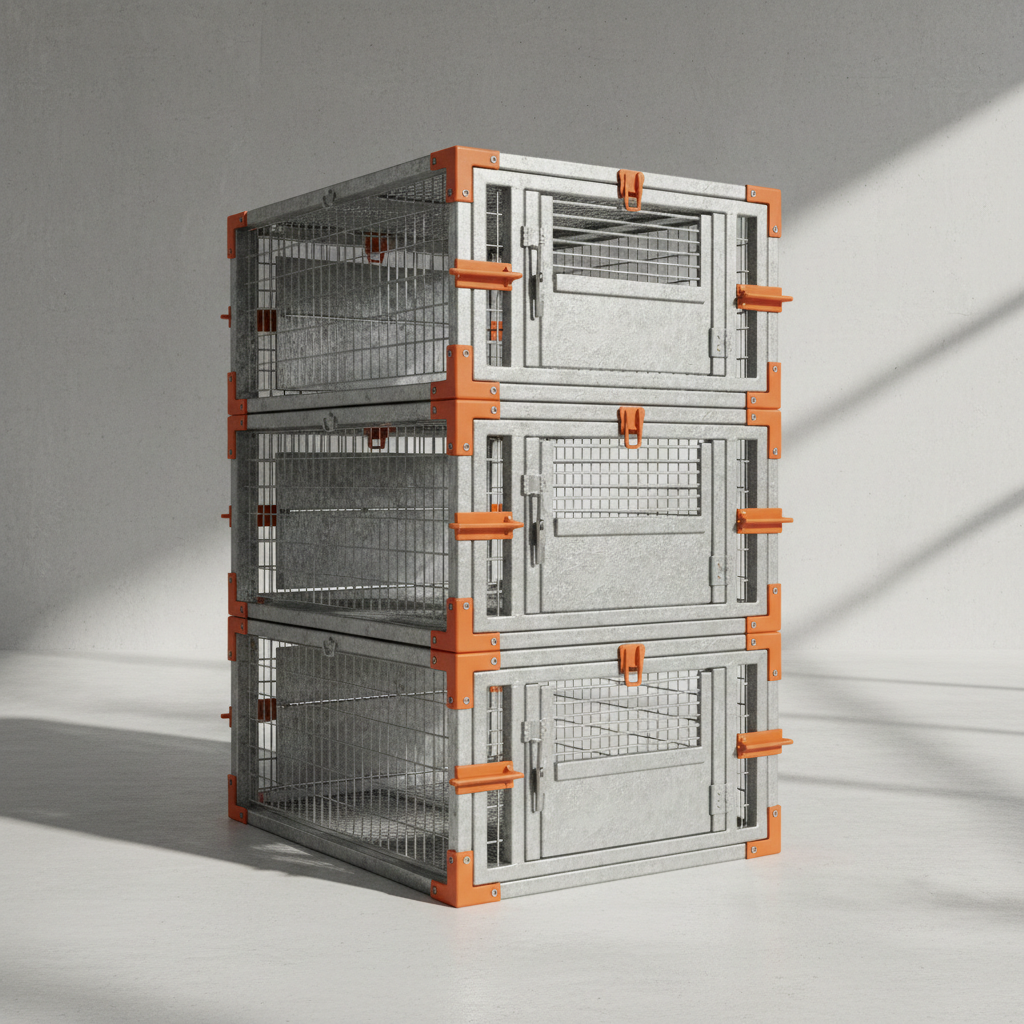 Optimizing Poultry Transport Cages for Safe and Efficient Bird Handling