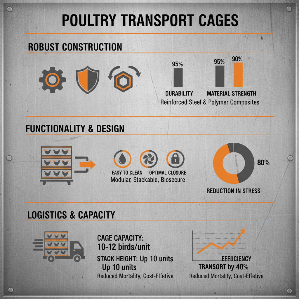 Optimizing Poultry Transport Cages for Safe and Efficient Bird Handling
