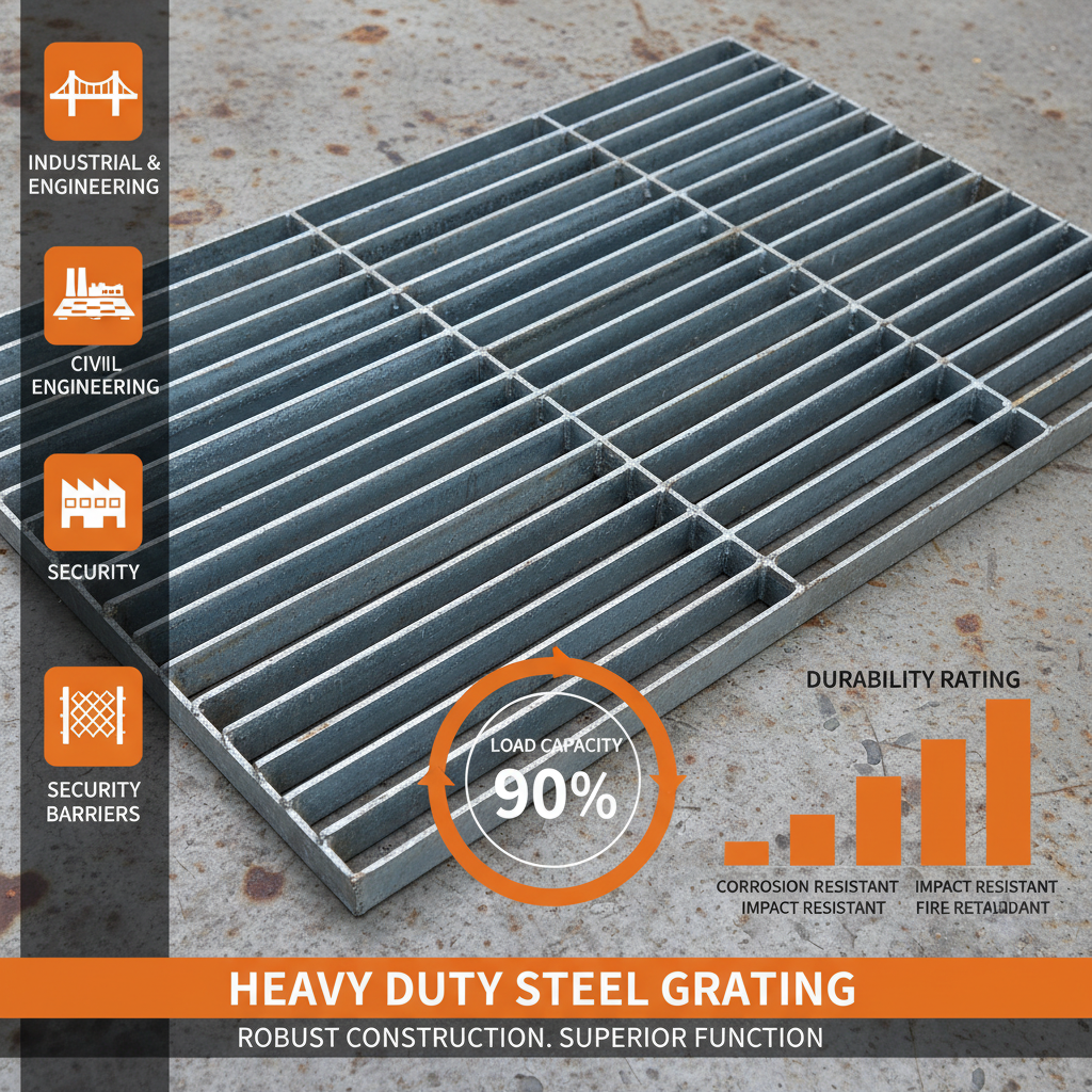 Heavy Duty Steel Grating Solutions for Industrial and Commercial Needs