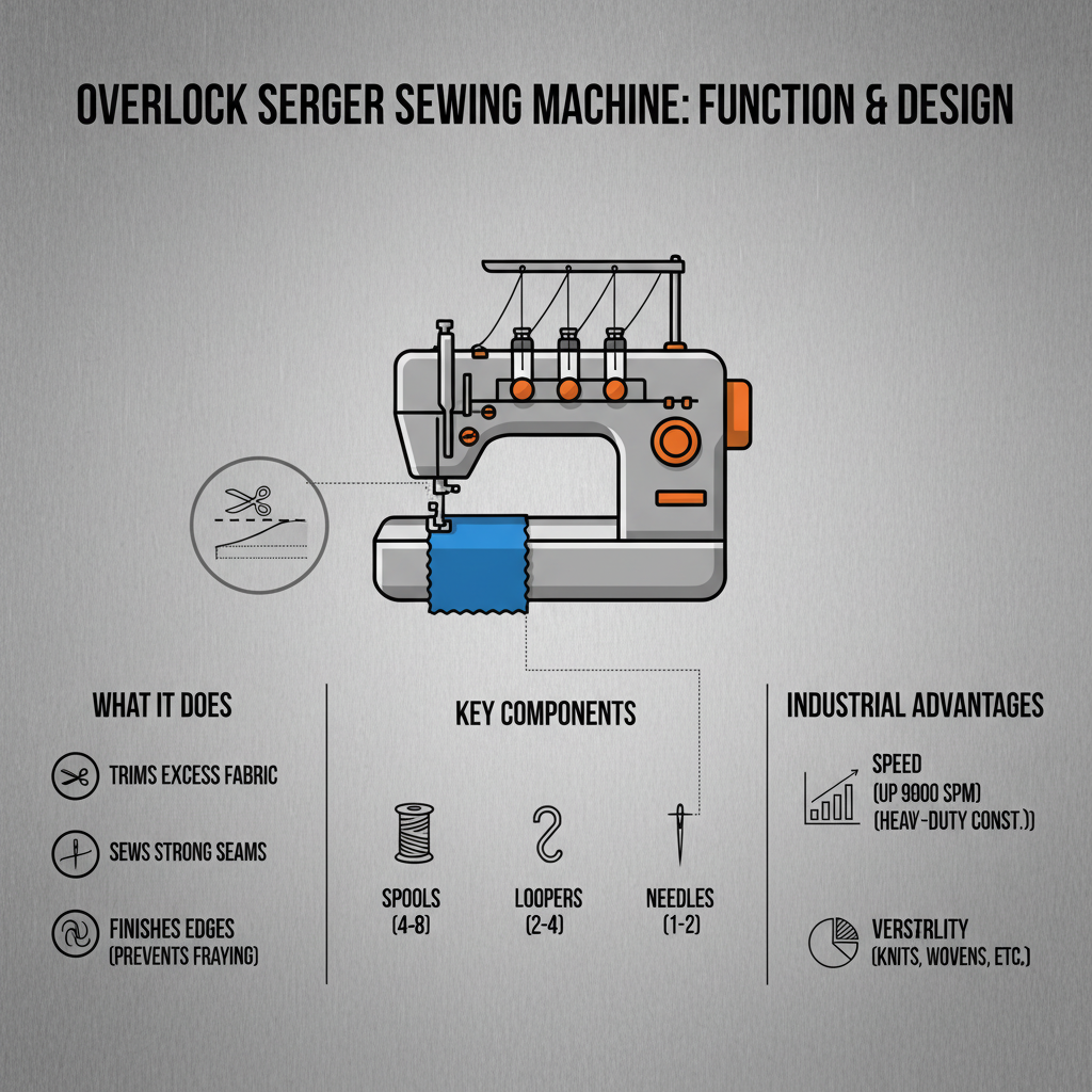 What is an Overlock Serger Sewing Machine and Why You Need One