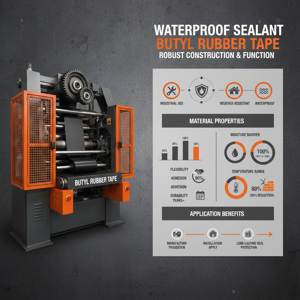 Superior Waterproof Sealant Butyl Rubber Tape for Robust and Reliable Sealing