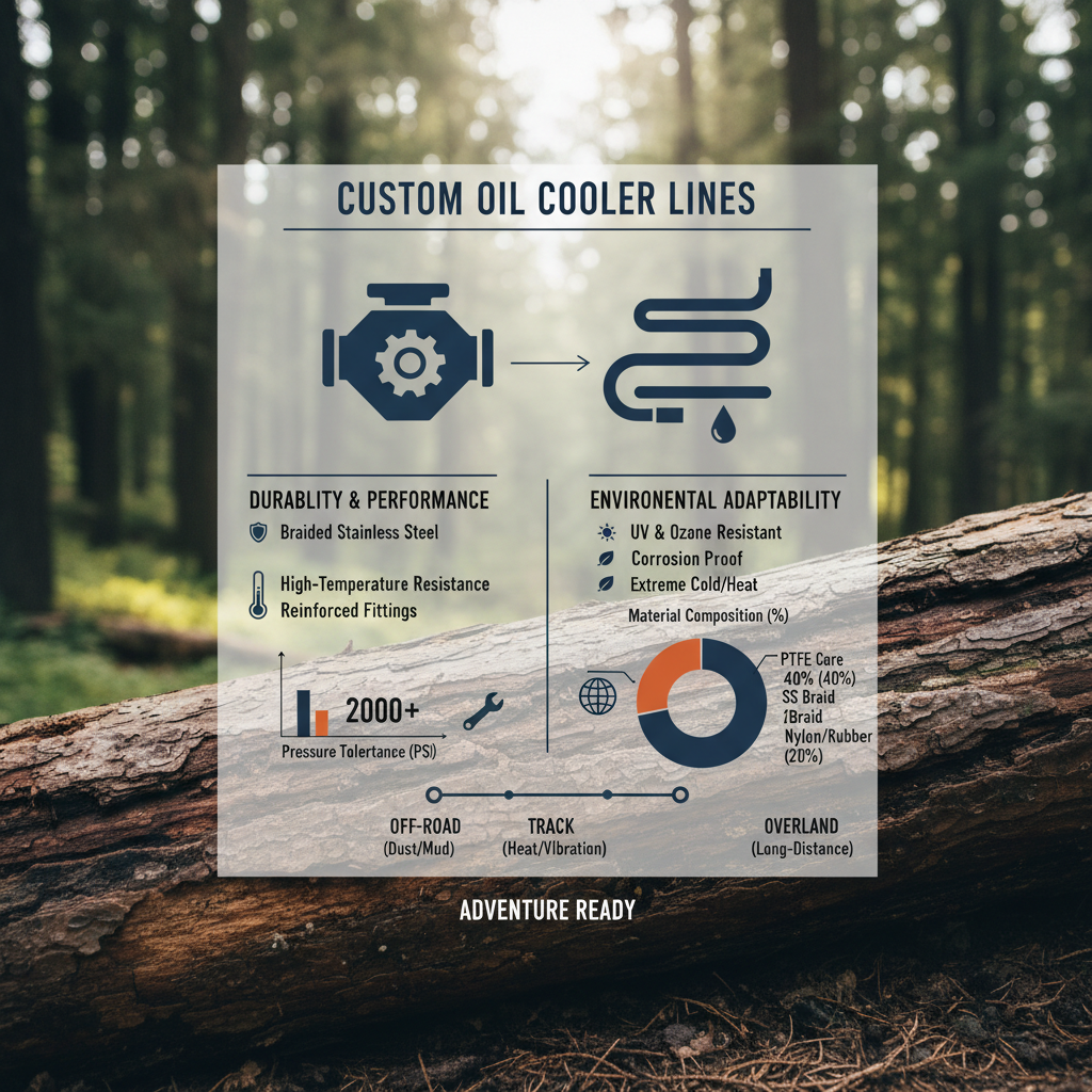 Optimizing Engine Performance with Custom Oil Cooler Lines from Kemohose