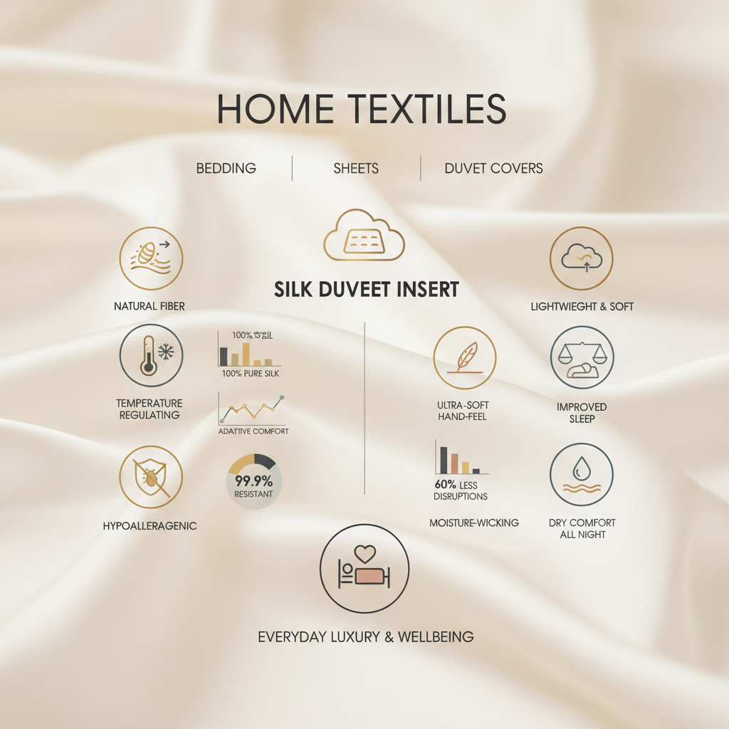 Experience Unparalleled Comfort with a Luxurious Silk Duvet Insert