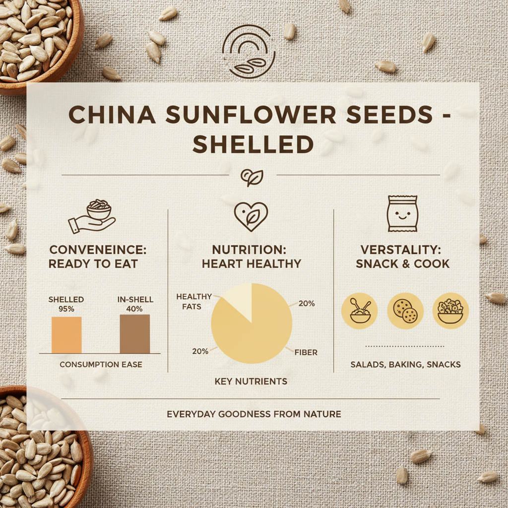 Discover Premium China Sunflower Seeds Without the Shell for Global Markets