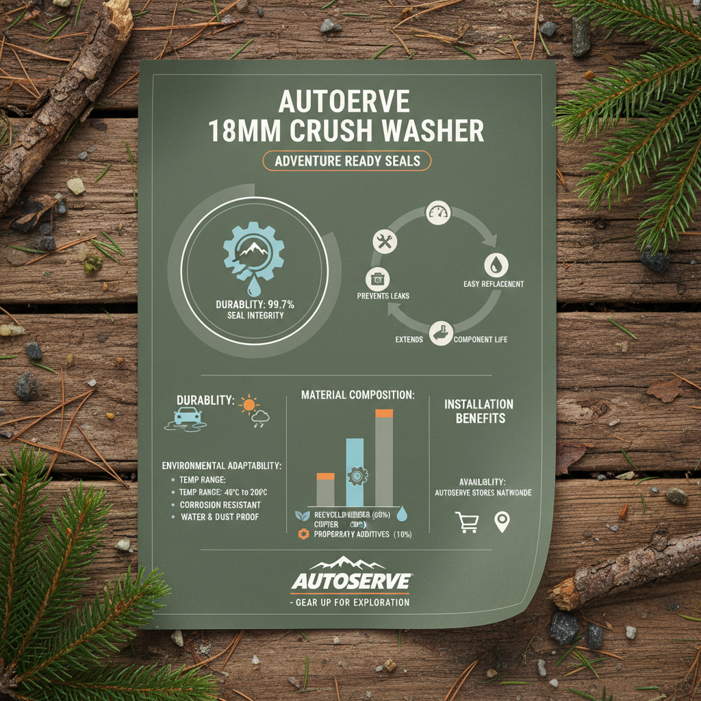Understanding the 18mm Crush Washer Applications and Where to Buy Autozone