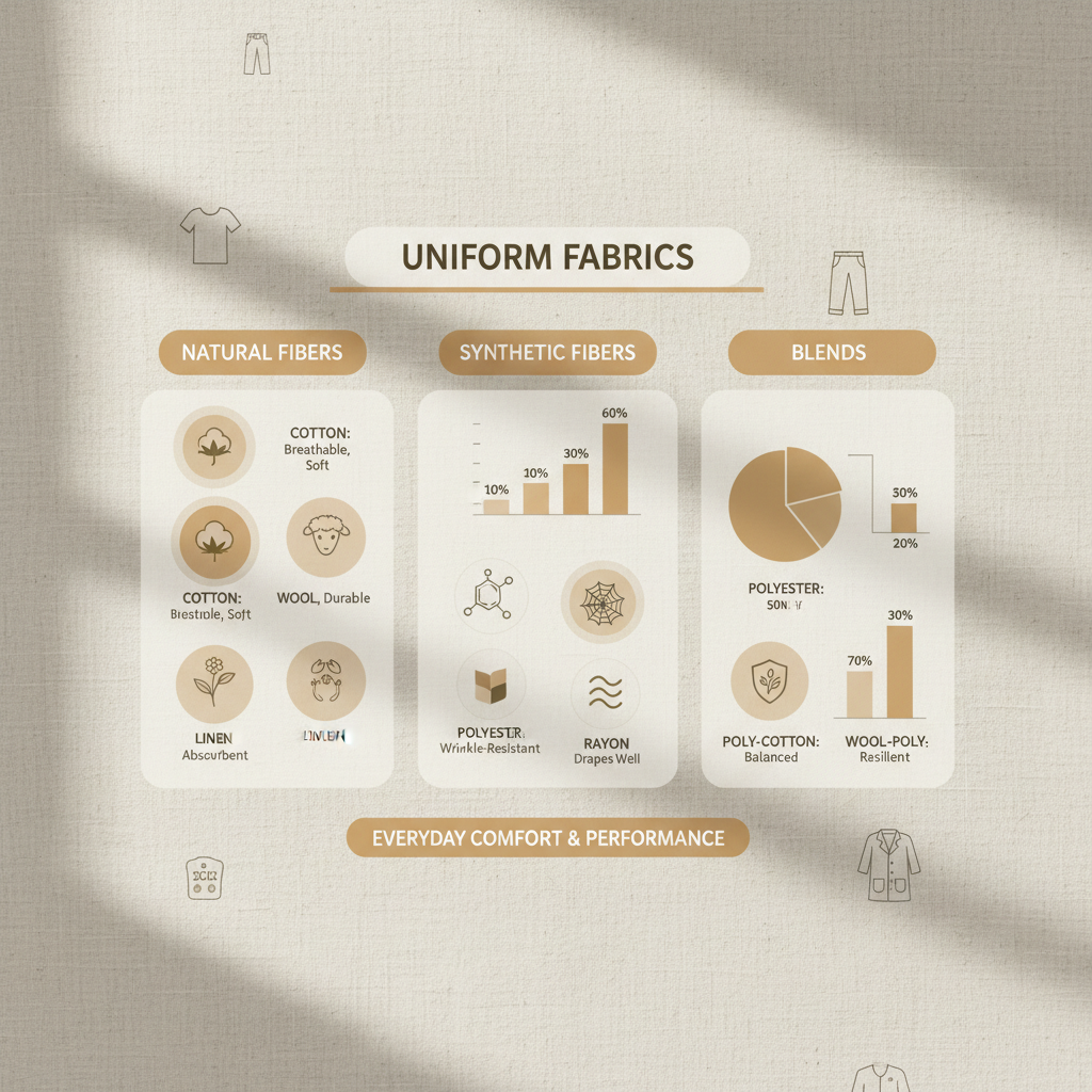 Choosing the Right Type of Fabric for Uniforms A Comprehensive Guide