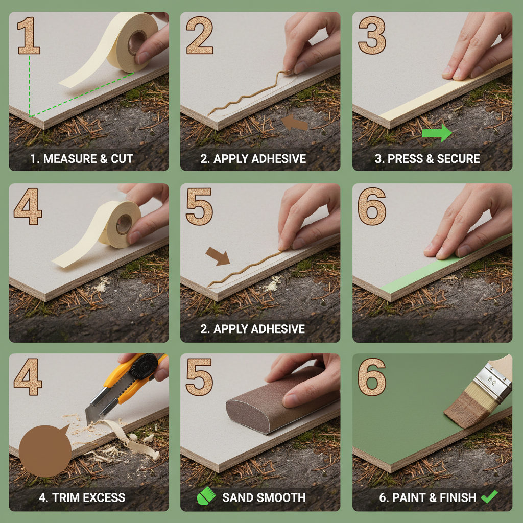 Comprehensive Guide to Paintable MDF Edging Tape for Professional Results