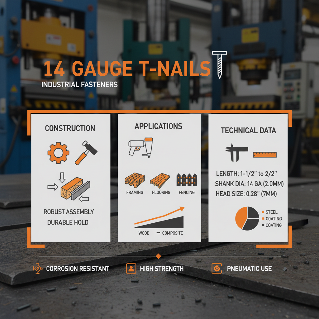 Comprehensive Guide to 14 Gauge T Nails for Robust Fastening Solutions