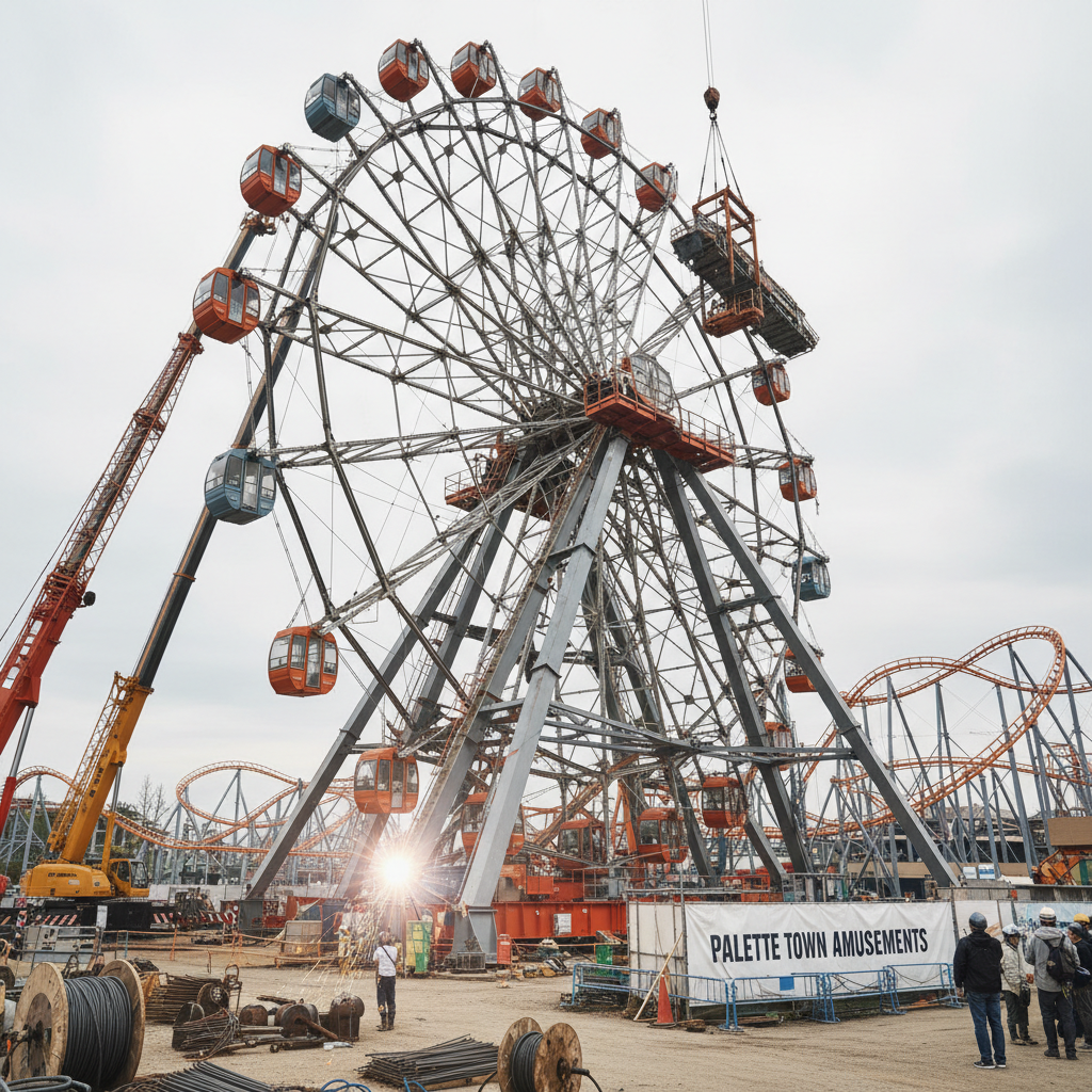 Exploring the Enchantment of Palette Town’s Iconic Ferris Wheel