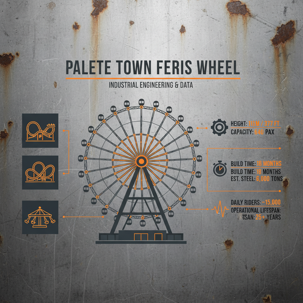 Exploring the Enchantment of Palette Town’s Iconic Ferris Wheel