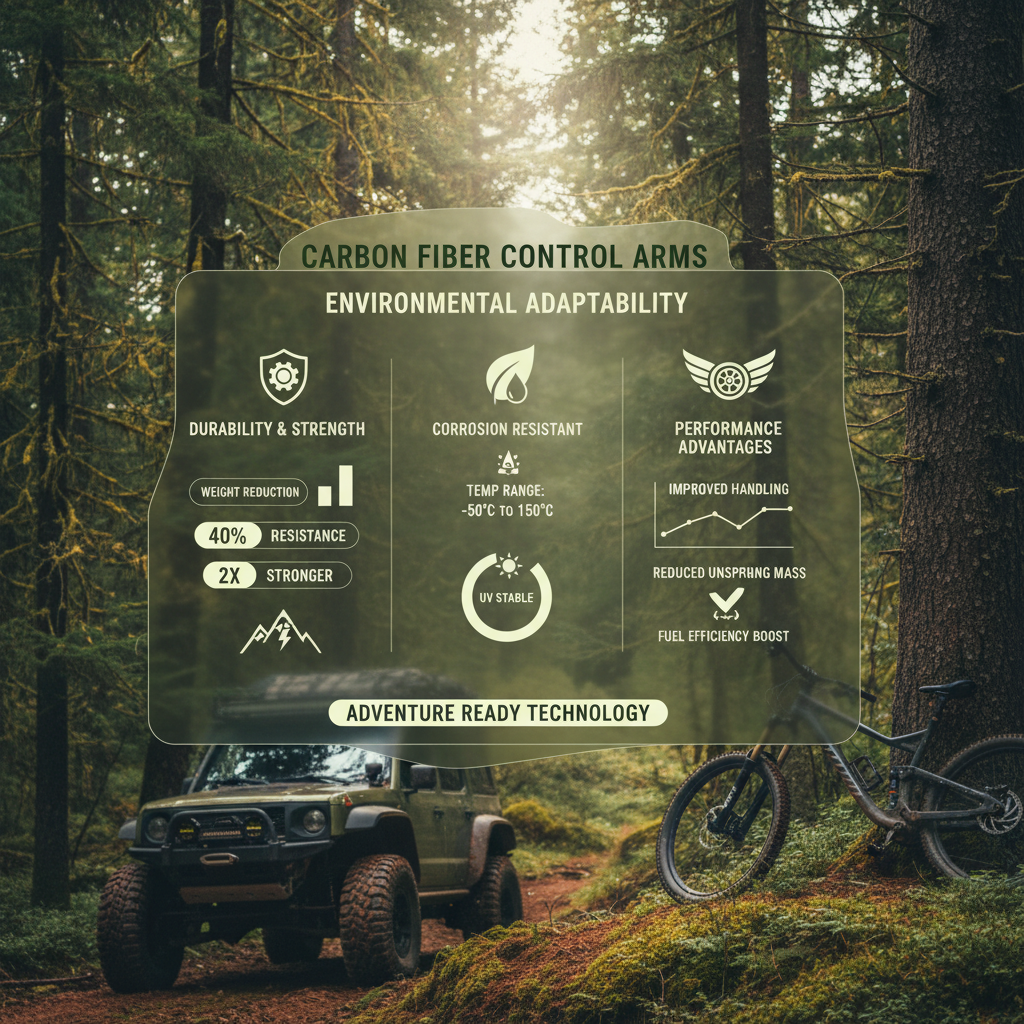 Upgrade Vehicle Handling with Premium Carbon Fiber Control Arms