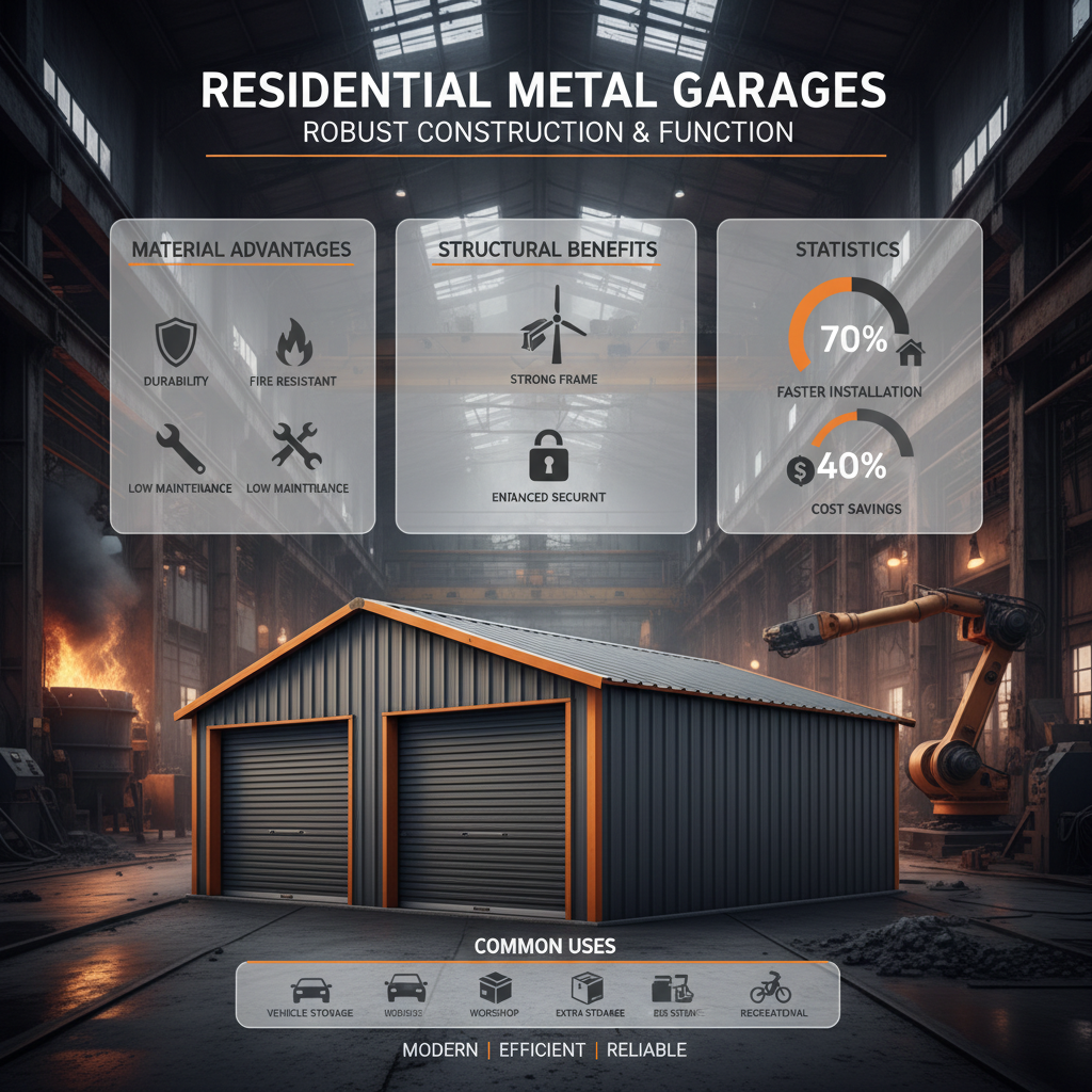 Investing in Durable Residential Metal Garages for Long Term Storage Solutions