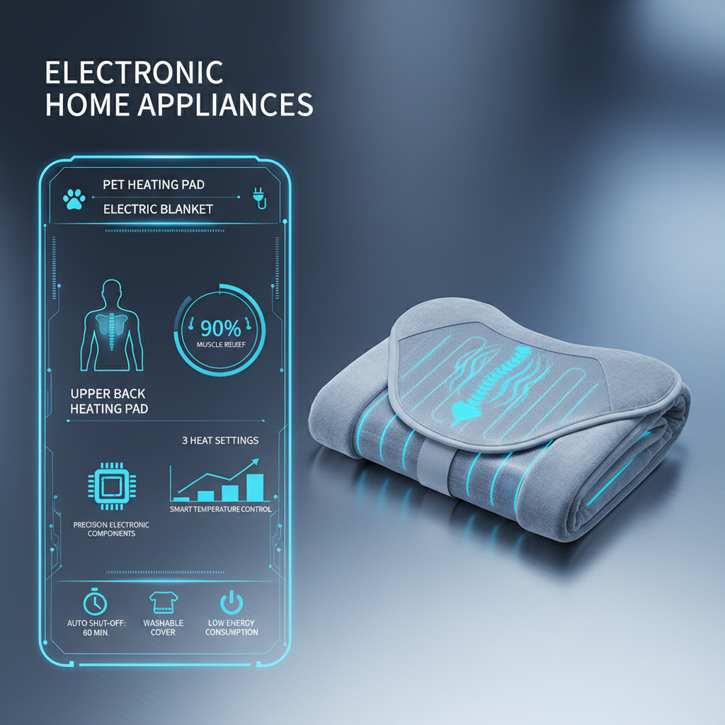 Relieve Upper Back Pain and Muscle Tension with a Heating Pad