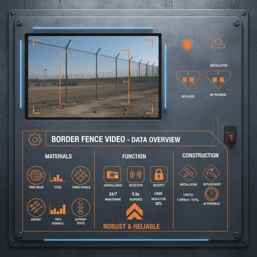 Advanced Border Fence Video Technology for Enhanced National Security