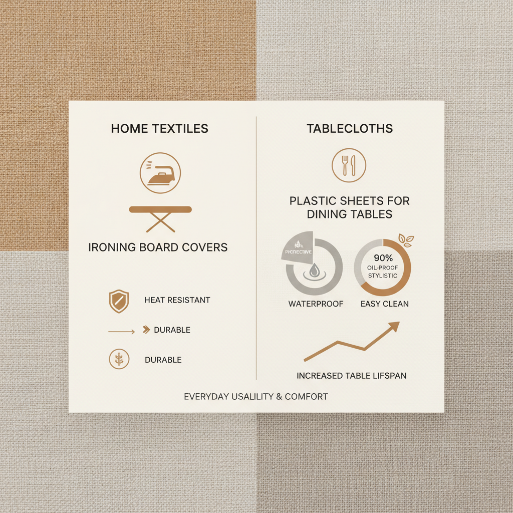 Comprehensive Guide to Choosing the Best Plastic Sheet for Dining Table Protection