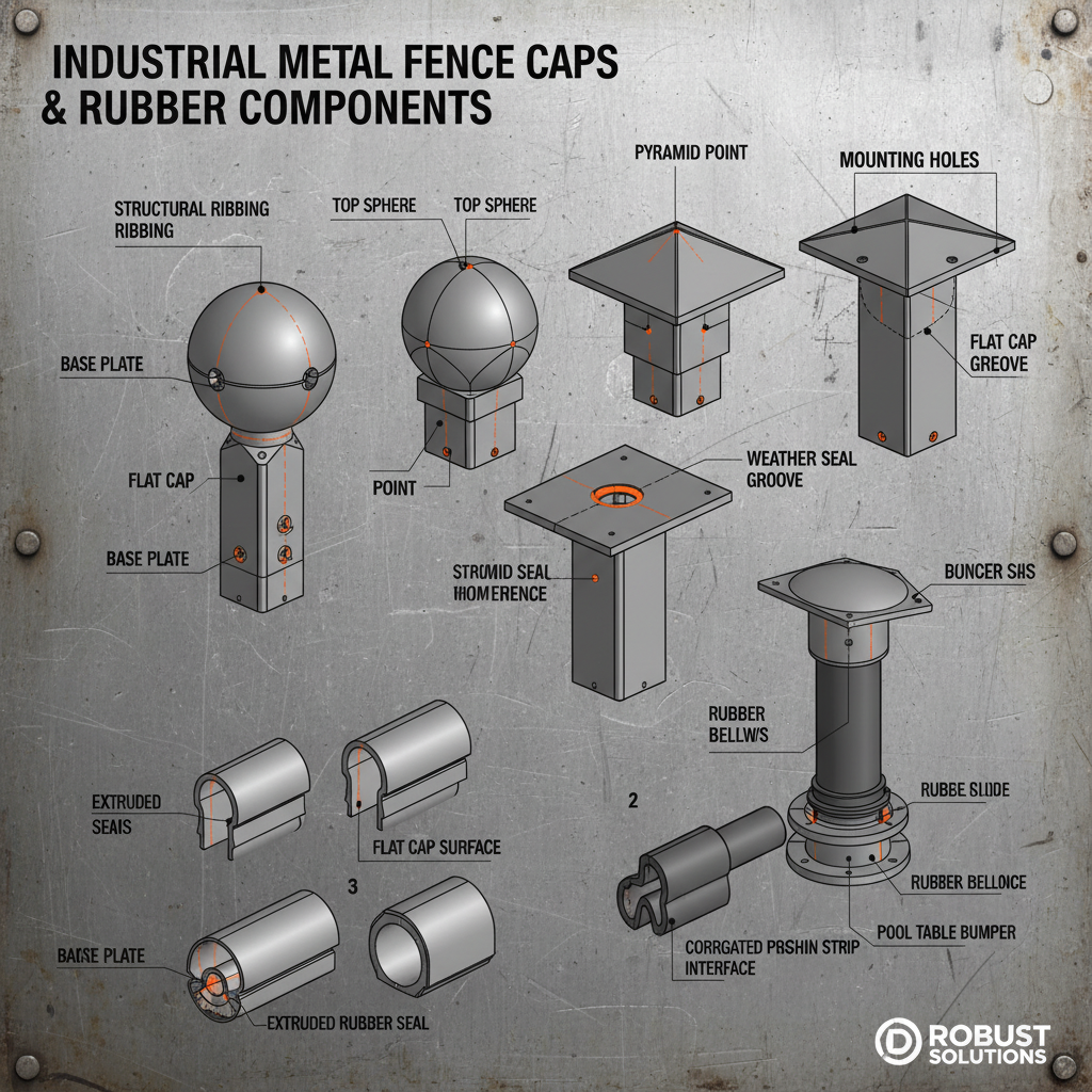 Comprehensive Guide to Durable and Stylish Metal Fence Caps for Enhanced Protection