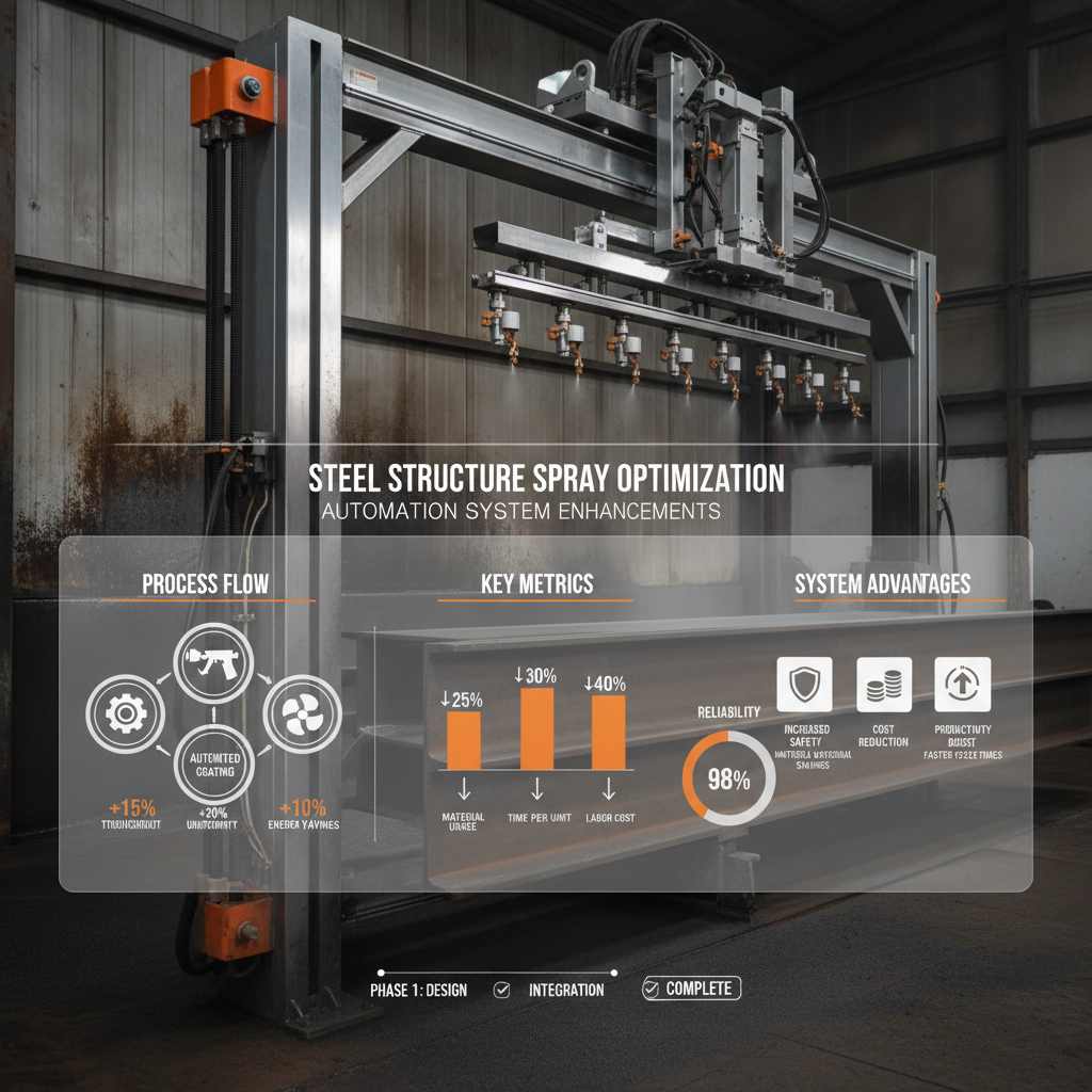 Advancements in the Optimization of Steel Structure Spraying Automation System