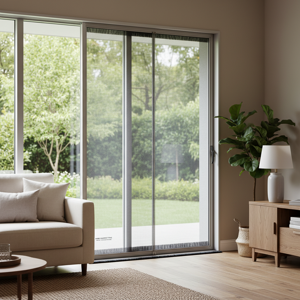 Enhance Your Home with a Durable Mosquito Netting Sliding Door System
