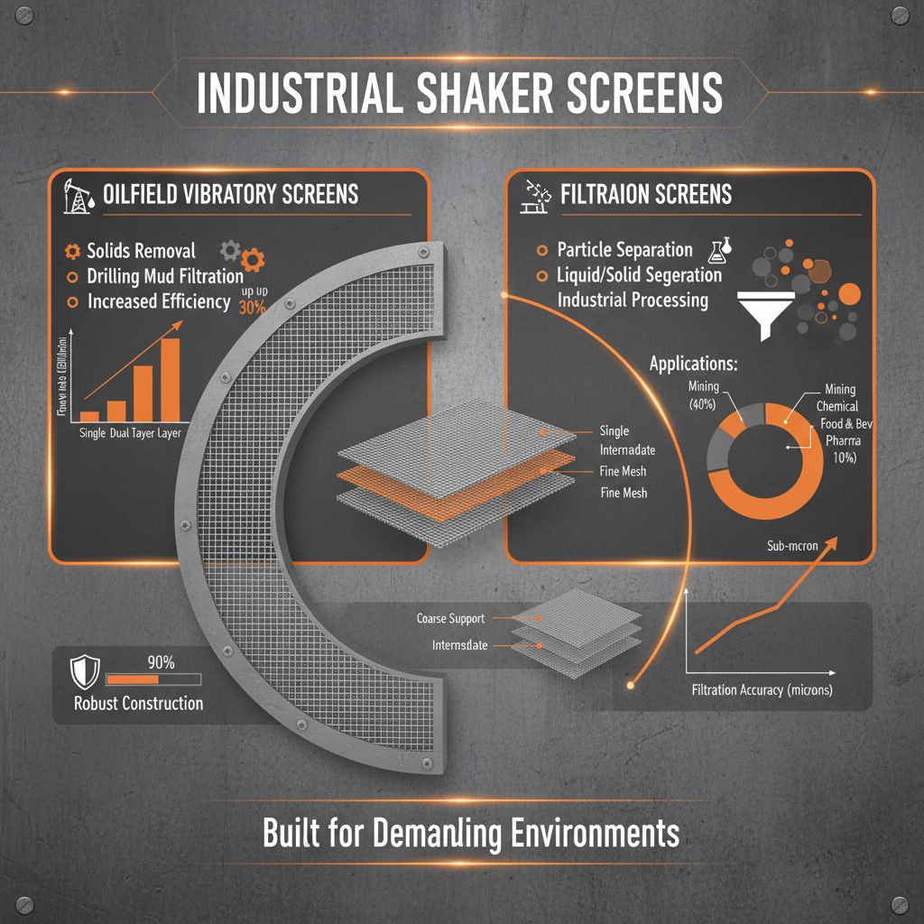 Comprehensive Guide to Industrial Shaker Screen Product Selection and Applications