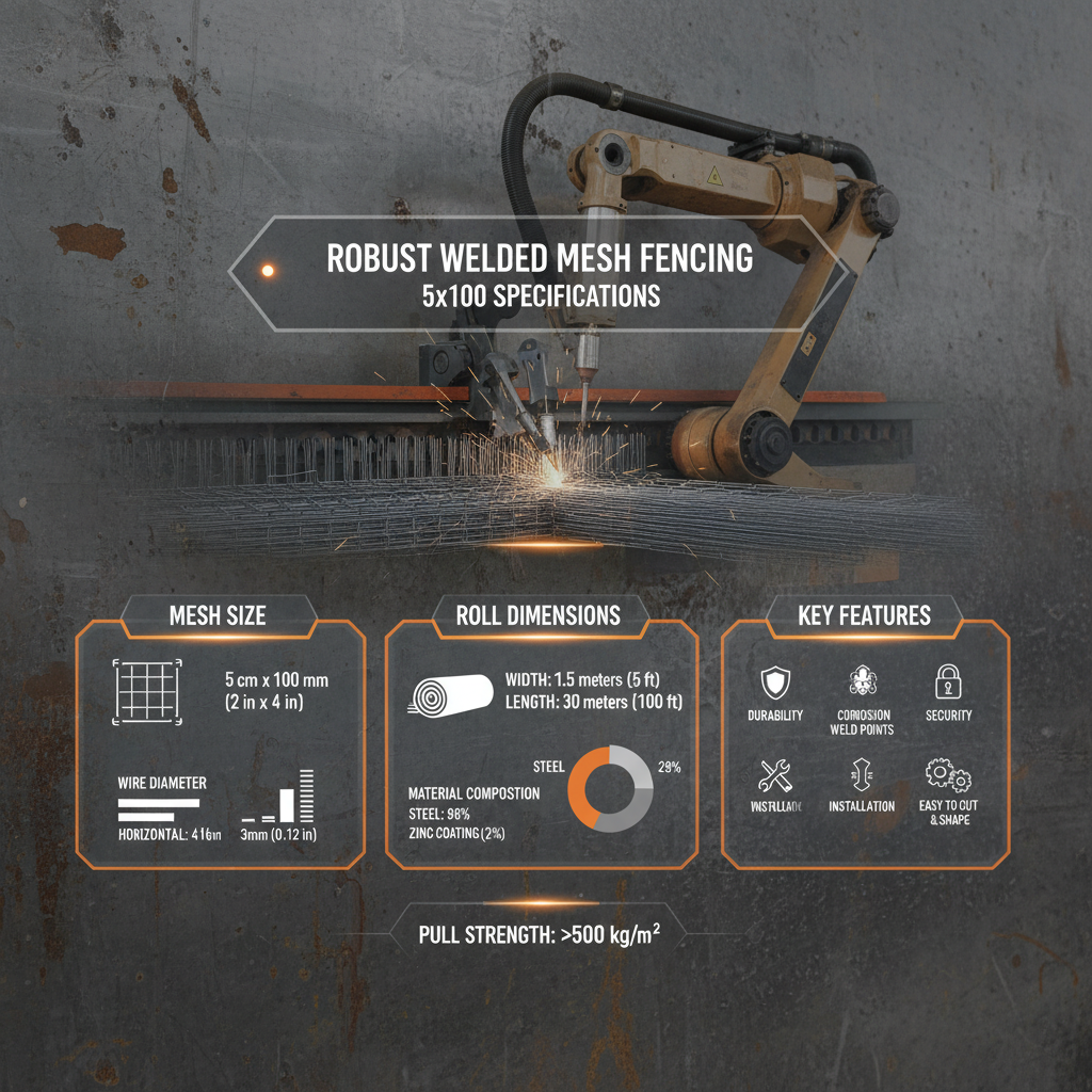 Comprehensive Guide to 5x100 Welded Wire Fence Applications and Selection