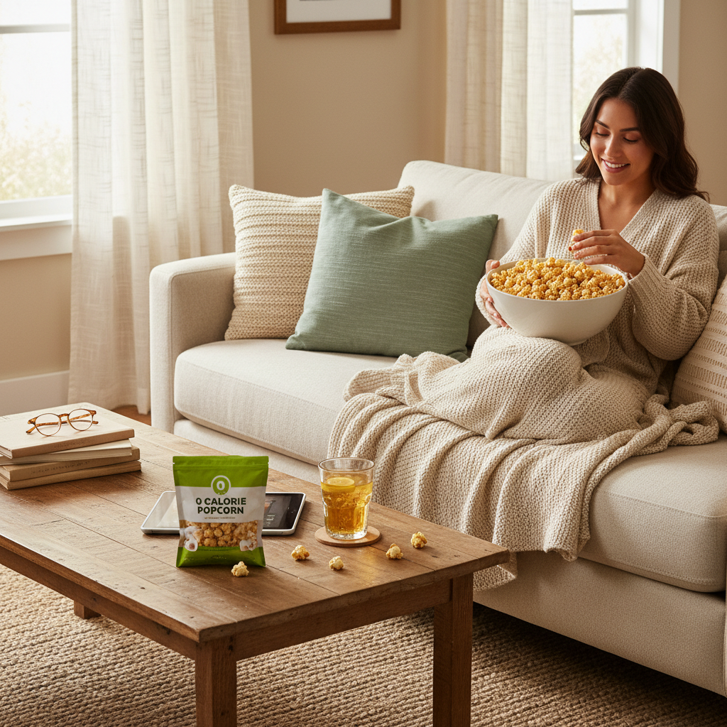 Indulge Guilt Free with Delicious 0 Calorie Popcorn from India Popcorn