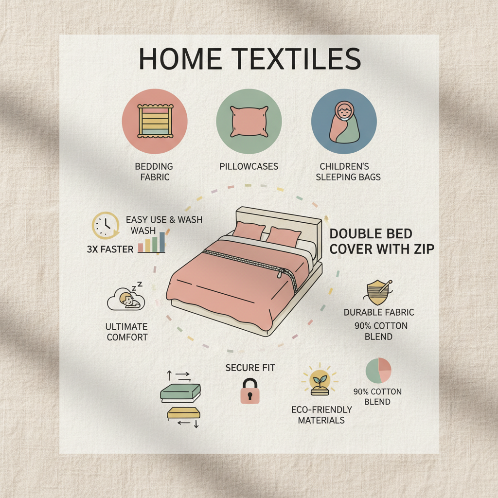 Comprehensive Guide to Choosing the Best Double Bed Cover with Zip for Your Needs