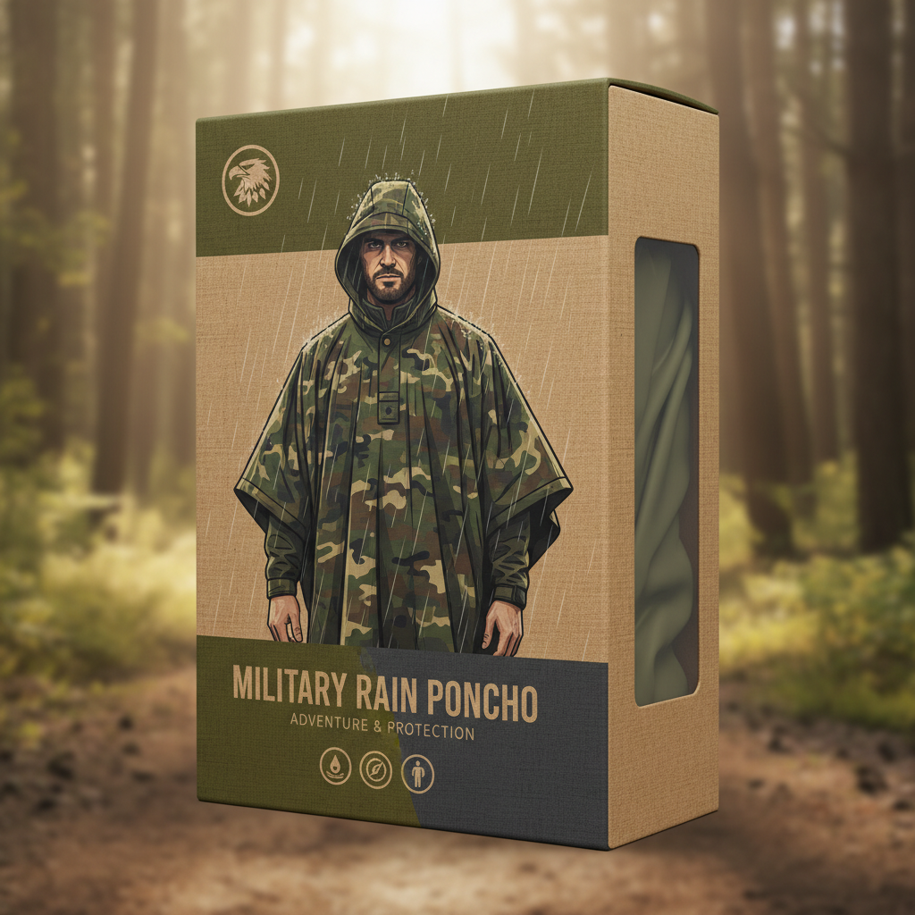Comprehensive Guide to Choosing the Best Mens Rain Poncho Military Style