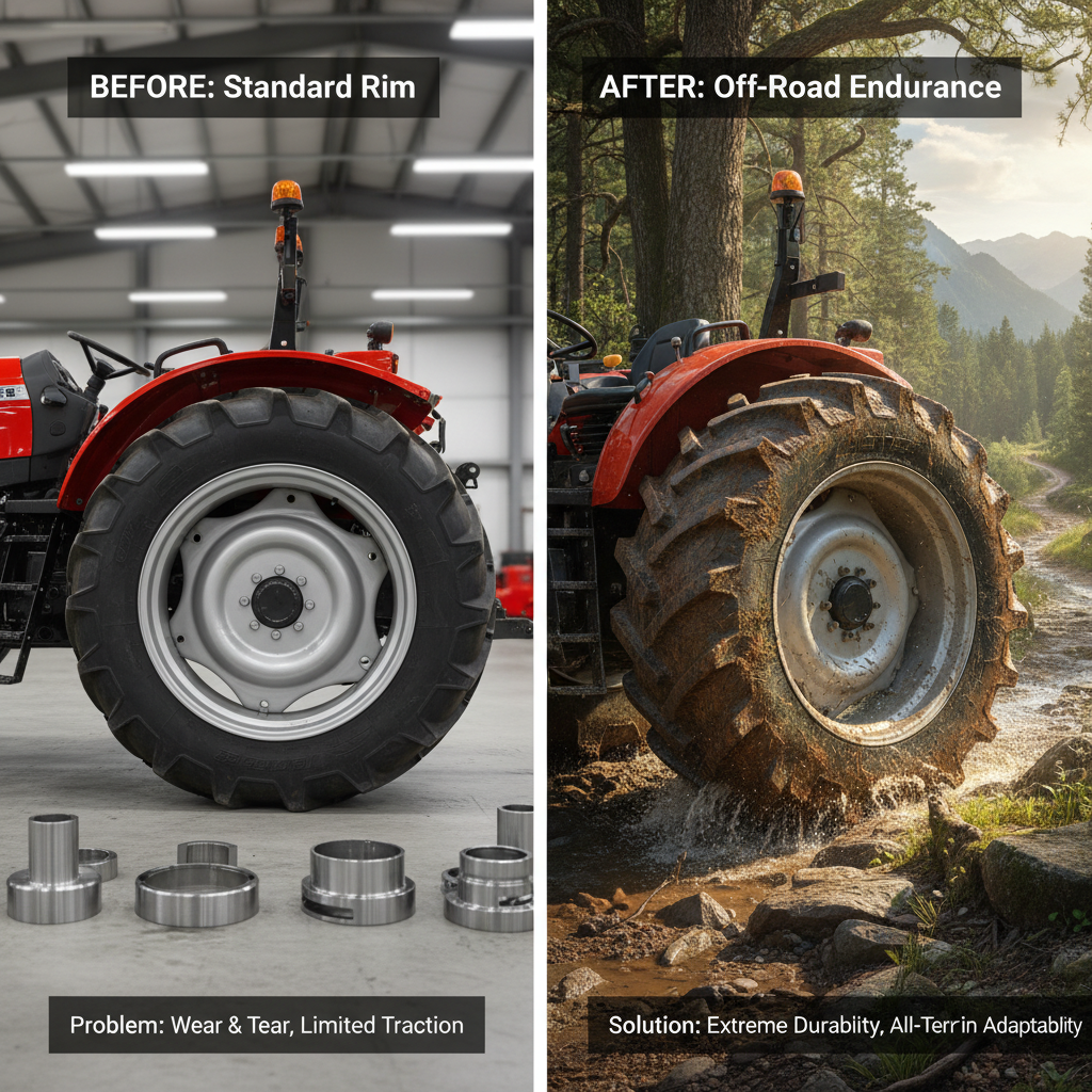Maximize Tractor Performance with Durable Large Tractor Rim Solutions