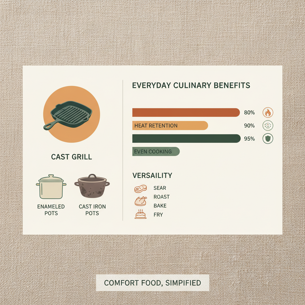 Unlock Flavorful Outdoor Cooking with a Durable Cast Grill