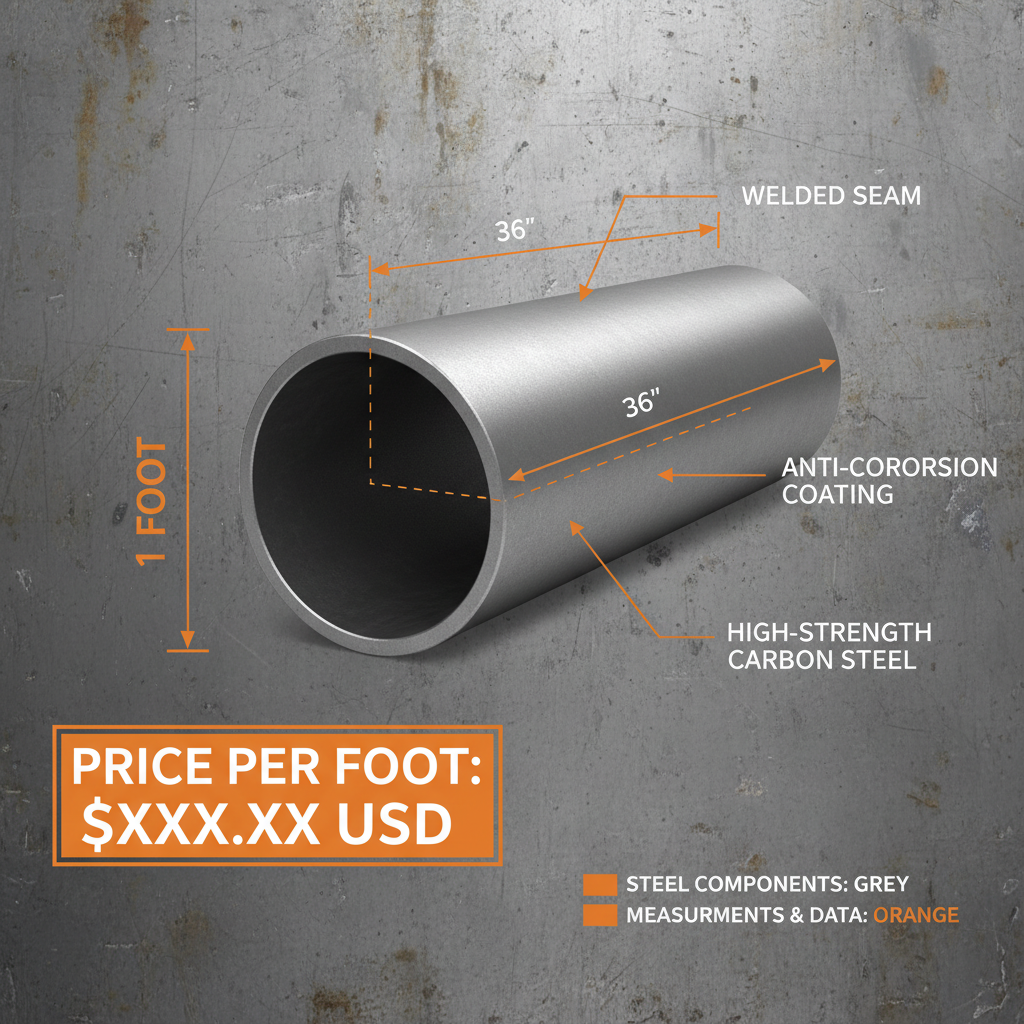 Detailed Analysis of 36 Inch Diameter Steel Pipe Price Per Foot and Market Trends