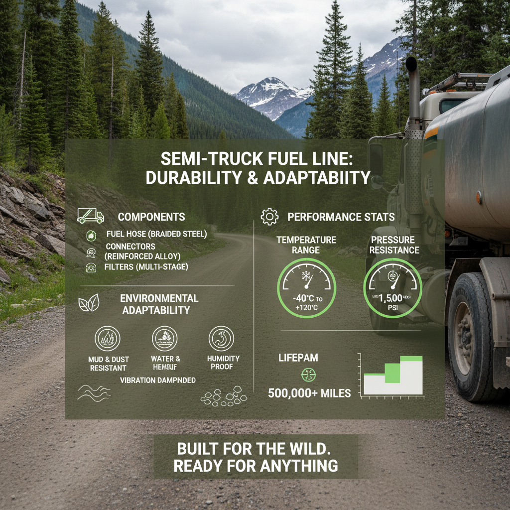 Comprehensive Guide to Semi Truck Fuel Line Systems Maintenance and Replacement