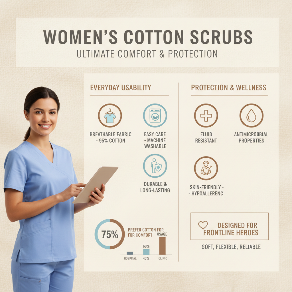Comprehensive Guide to Comfortable and Functional Womens Cotton Scrubs