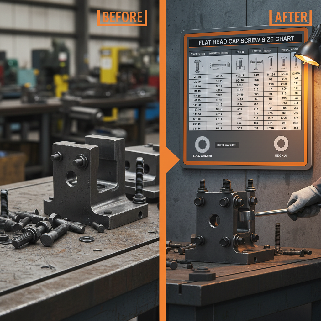 Detailed Flat Head Cap Screw Size Chart Guide for Optimal Fastening