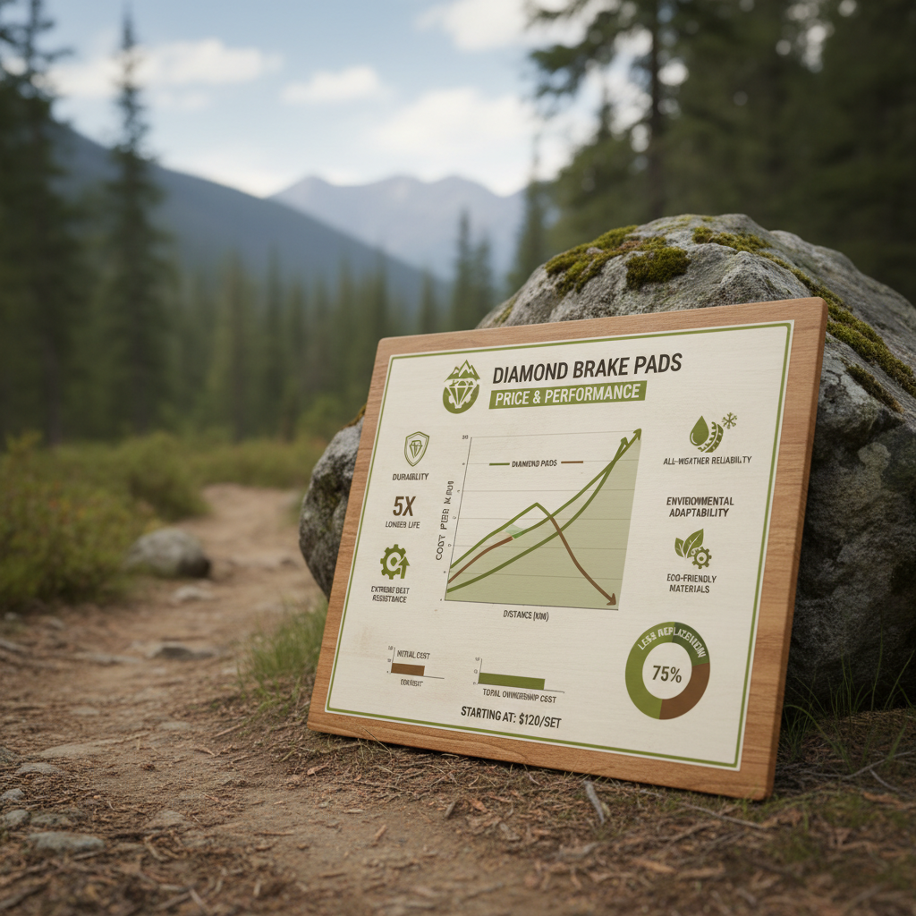 diamond brake pads price