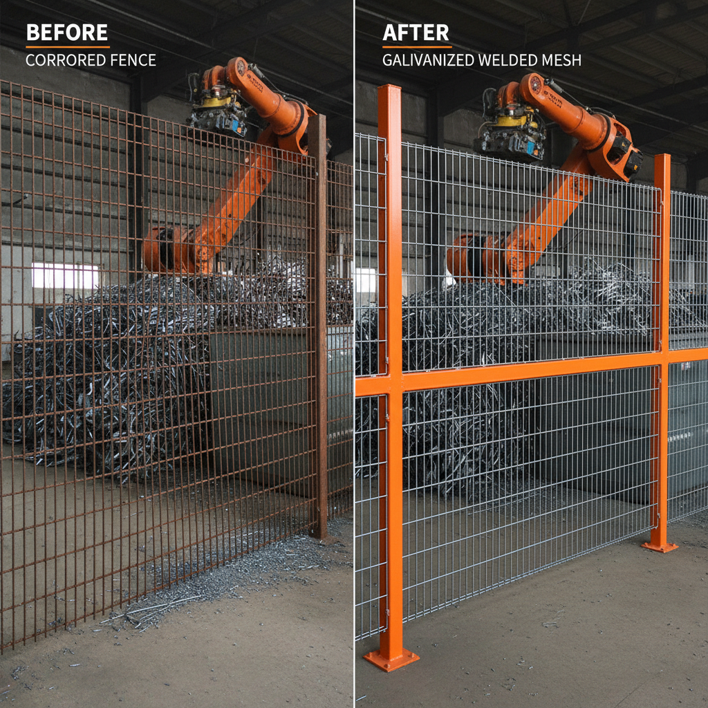 galvanized welded iron wire mesh