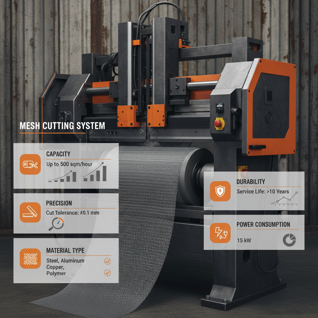 mesh cutting machine