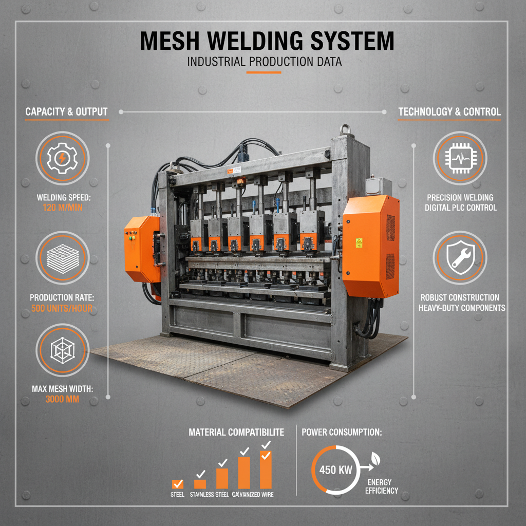 mesh welding machine