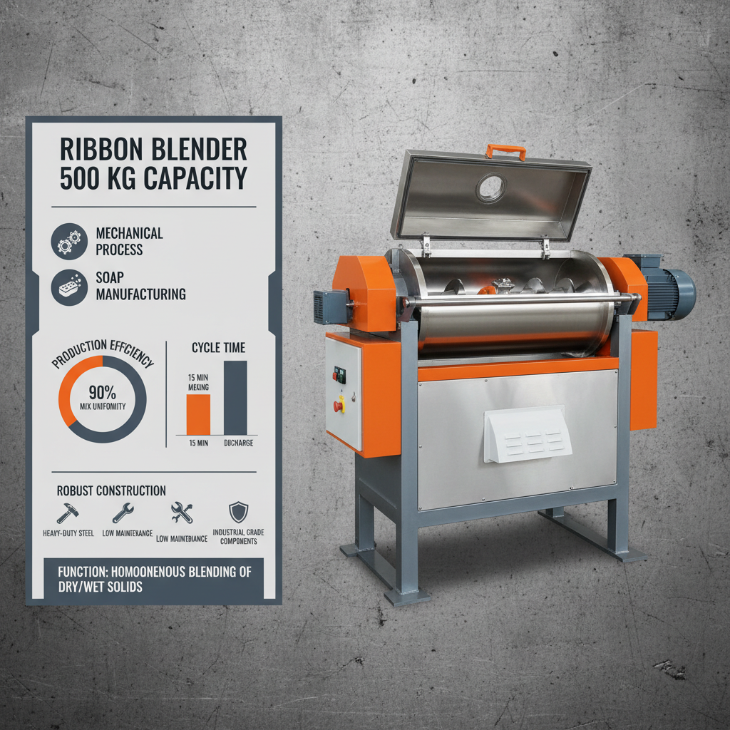Comprehensive Guide to the 500 kg Ribbon Blender Applications and Benefits